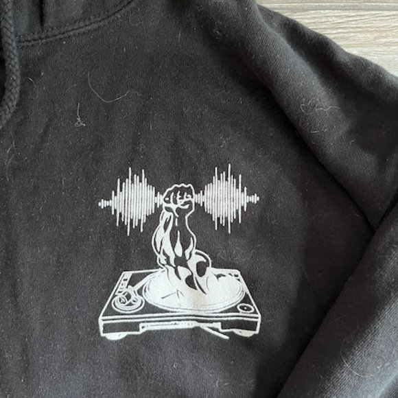 Black Hoodie - Skateboard and Techno Co. collab - Picture 2 of 3